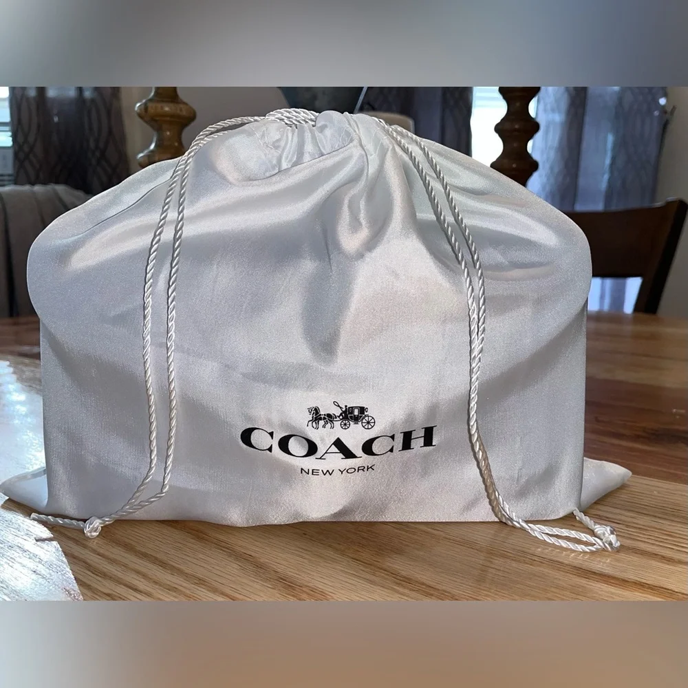 Coach Tabby Medium Polished Pebble Leather Shoulder Bag 26 - Picture 15 of 15